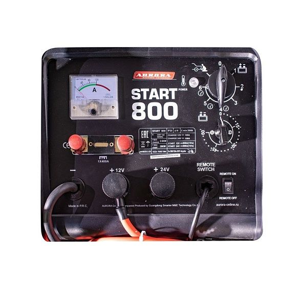 Пуско-зарядное устройство Aurora Start 800 (пульт ДУ) 7