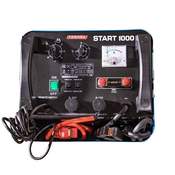 Пуско-зарядное устройство Aurora Start 1000 (пульт ДУ) 6